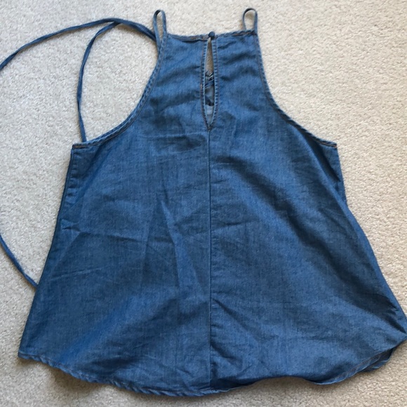 Blue Denim Tank Top - Picture 2 of 2